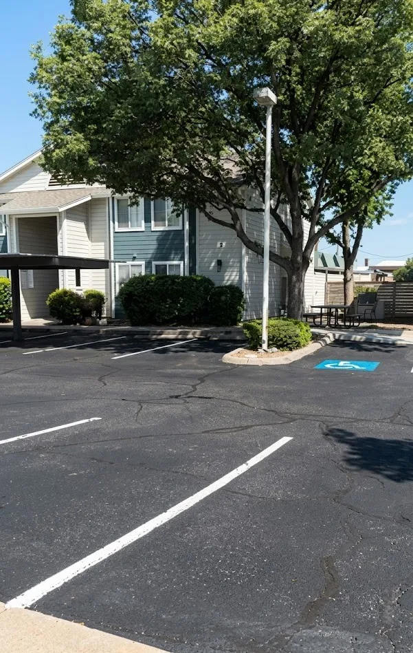 Fast drying parking lot striping