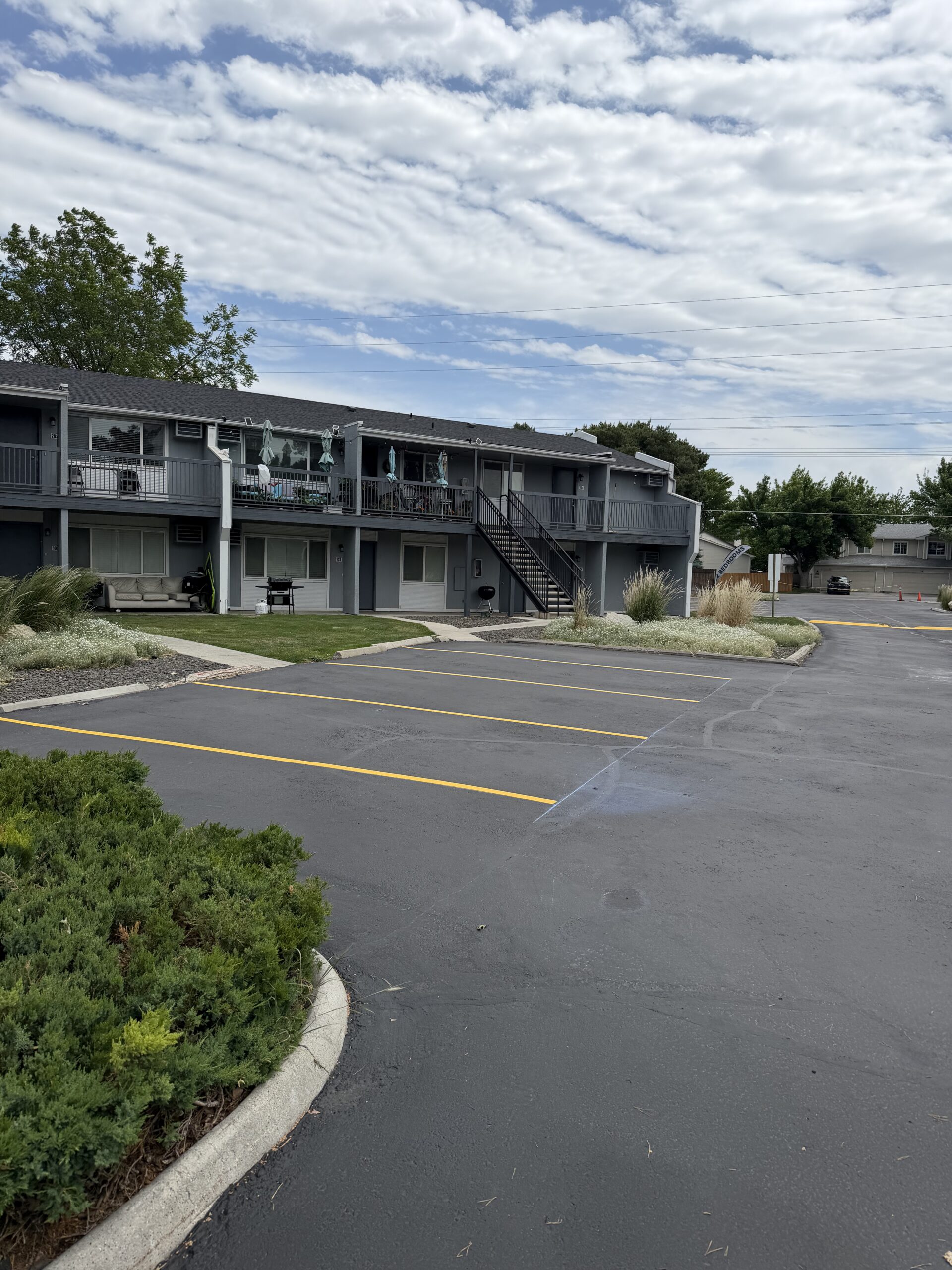 Sealcoating application in Boise